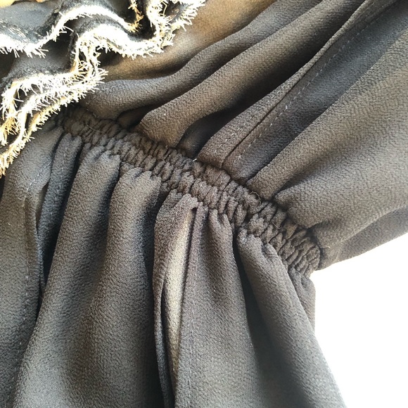 Neiman Marcus For Target Robert Rodriguez Ruffled Sleeveless Top Women’s Size L - Picture 9 of 16